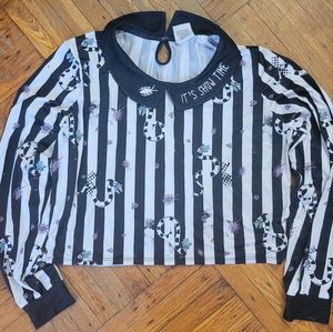 Beetlejuice Cropped Top